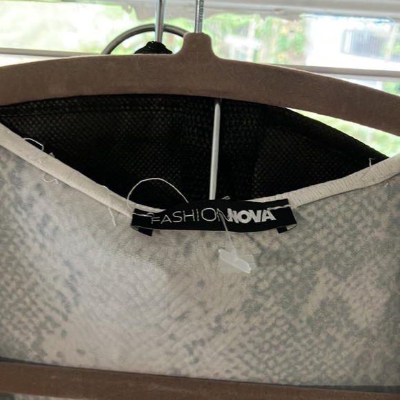 Snake Print Jumpsuit - Picture 7 of 11